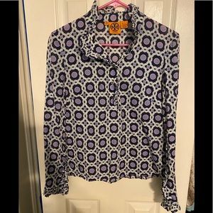 Tory Burch thin long split sleeve shirt